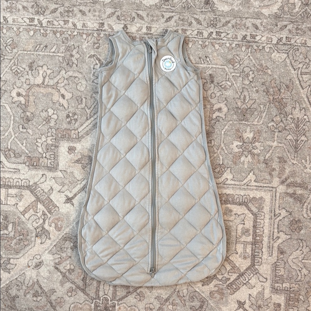 Dreamland Baby Gray Quilted Baby Sleep Sack